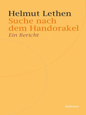cover image of Suche nach dem Handorakel